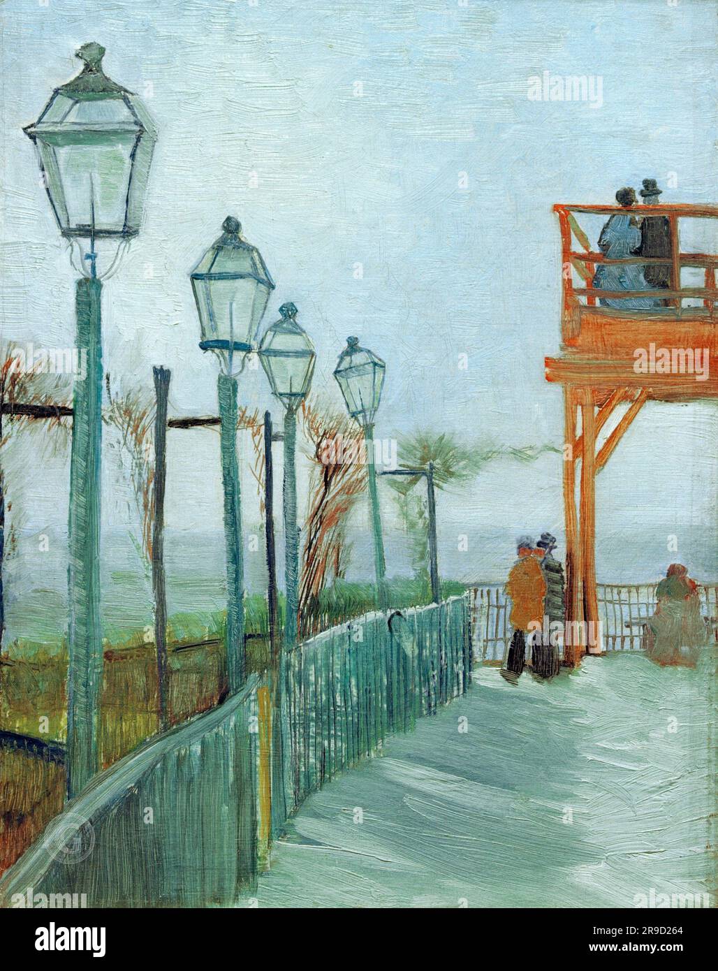 Vincent van Gogh Montmartre 1886 Stock Photo Alamy