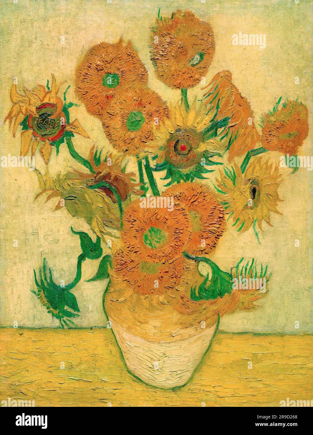 Vincent van Gogh Sunflowers 1889 Stock Photo Alamy