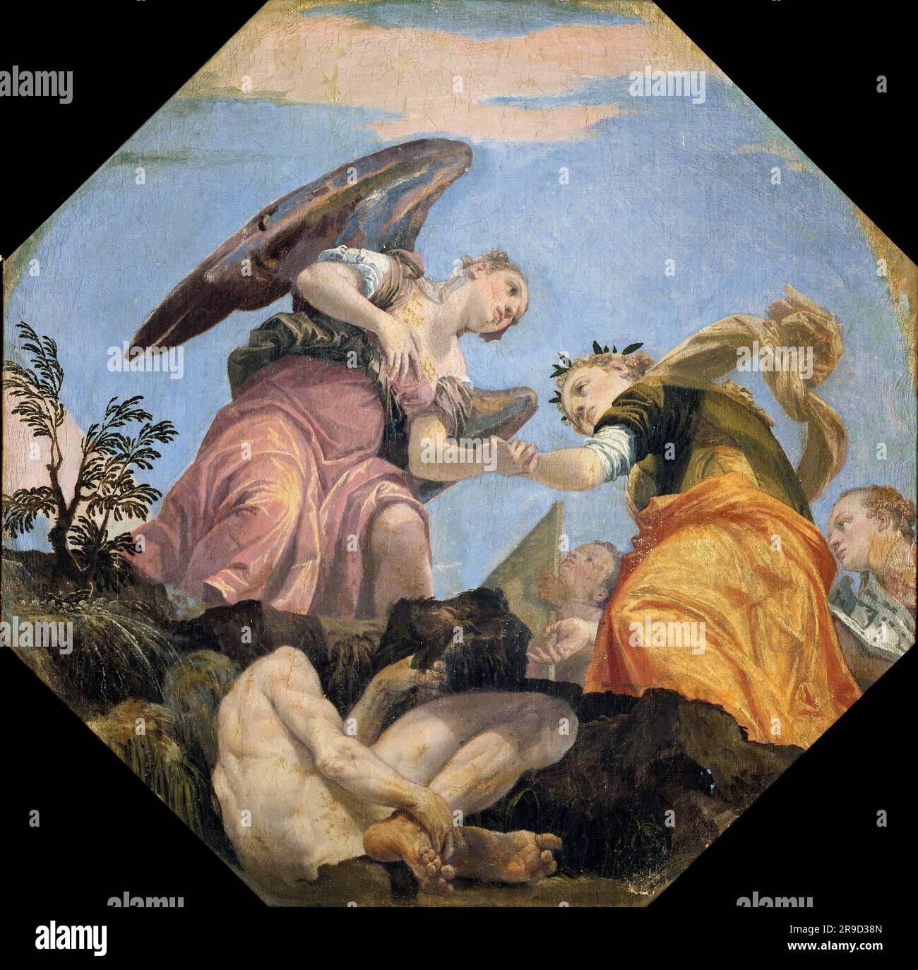 Allegory of the Liberal Arts Veronese (Paolo Cagliari) (1528-1588) Stock Photo