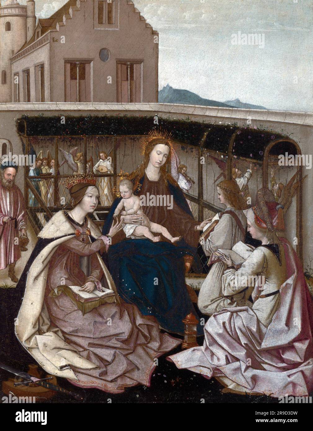 The Mystic Marriage of Saint Catherine Stock Photo - Alamy