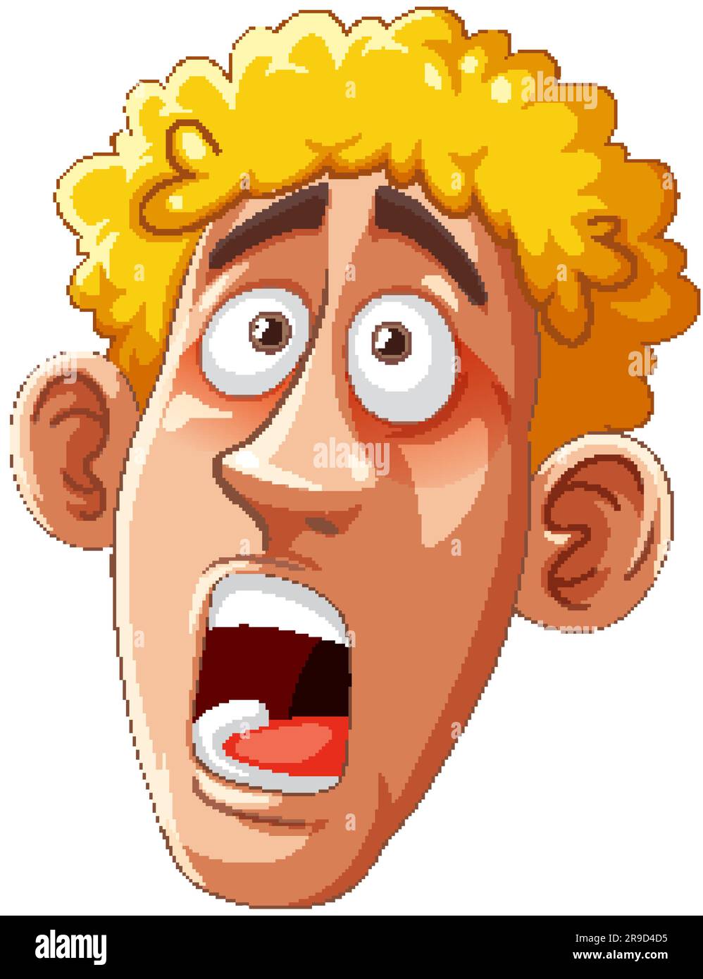 Exhausted Man Cartoon Character illustration Stock Vector Image & Art