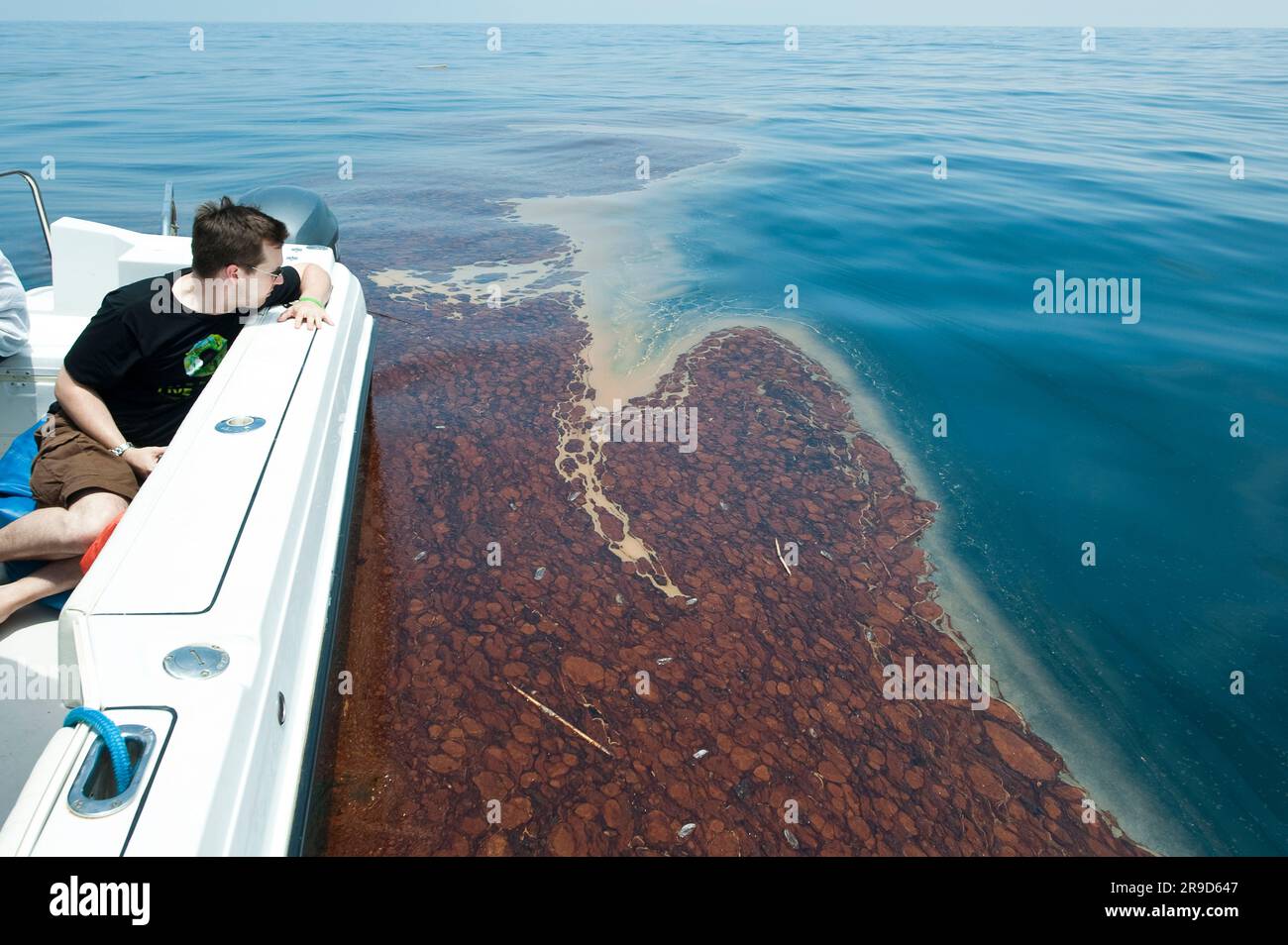 Deepwater Horizion oil spill Stock Photo