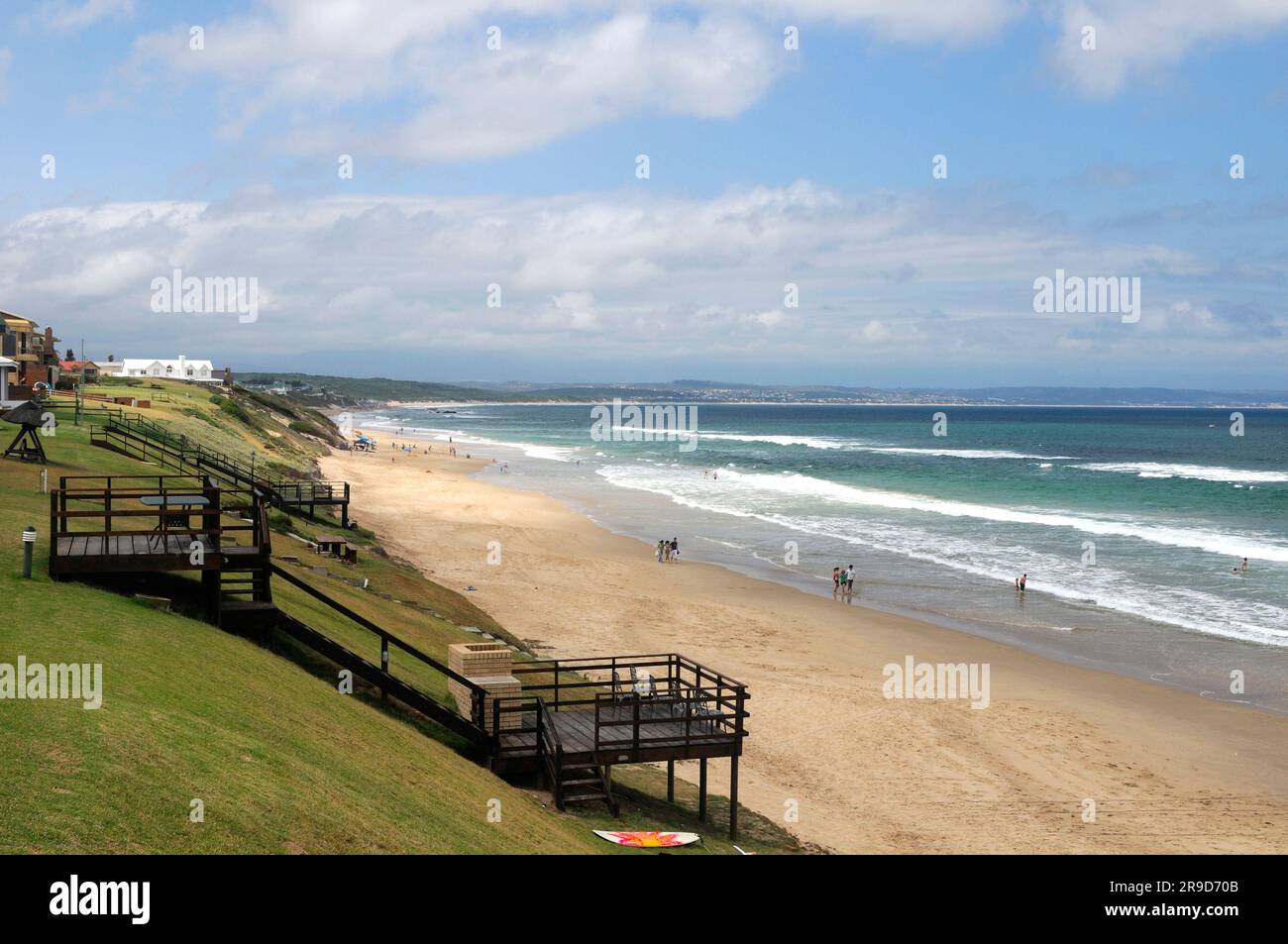 Beach, Mossel Bay, Garden Route, Western Cape, South Africa Stock Photo
