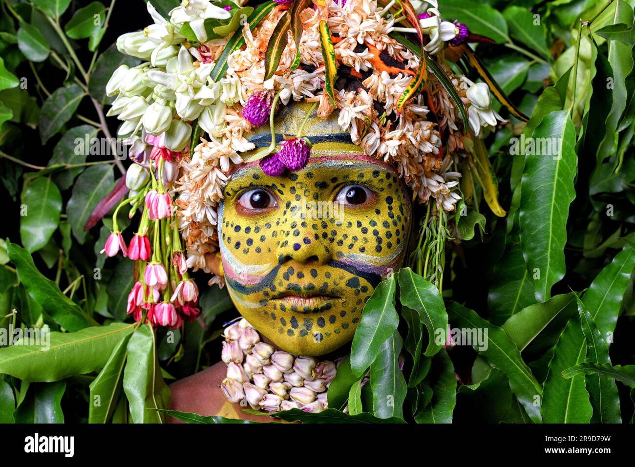 Kolkata India 25th June 2023 A Child Poses With His Face Painted As kolkata-india-25th-june-2023-a-child-poses-with-his-face-painted-as