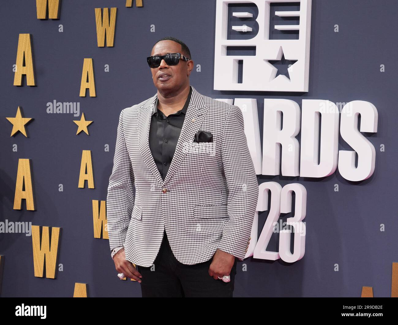 Master P arrives at the 2023 BET Awards held at the Microsoft Theater
