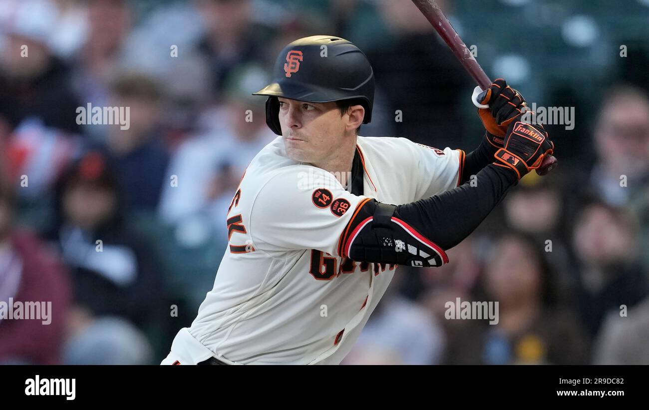 San Francisco Giants' Mike Yastrzemski during a baseball game against