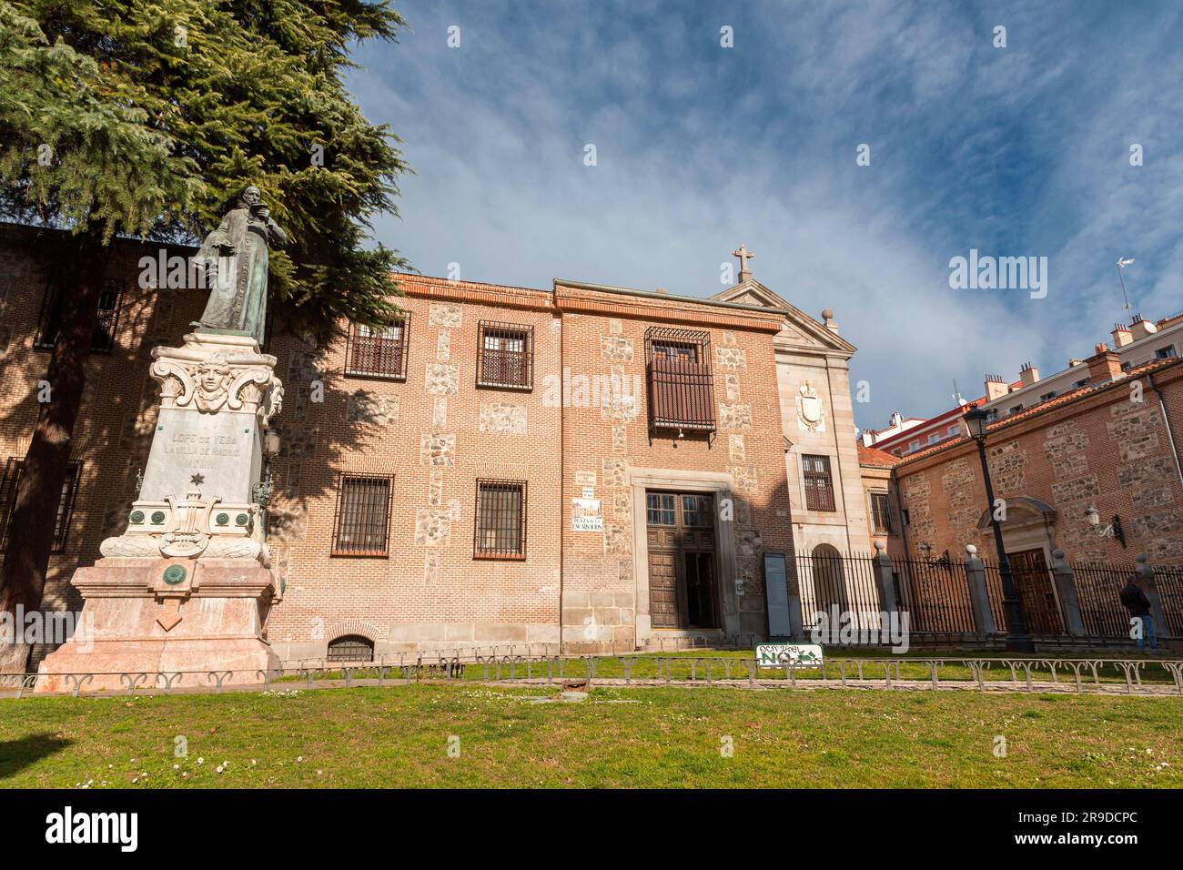 Madrid, Spain - FEB 16, 2022: Real Monasterio de la Encarnacion, Royal Monastery of the Incarnation is a convent of the order of Recollet Augustines i Stock Photo