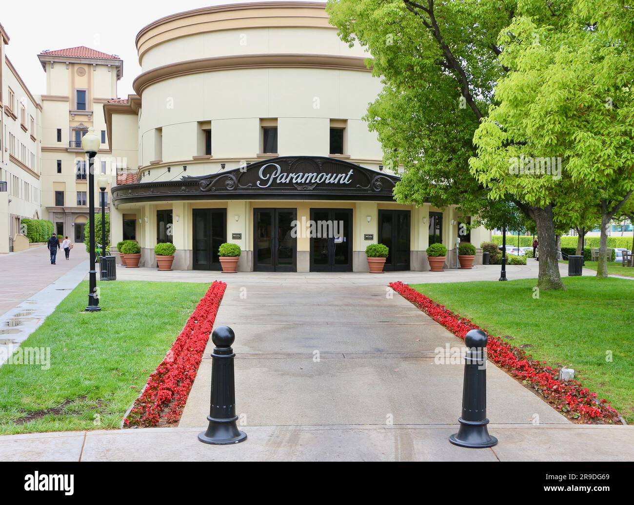 Paramount Theatre screening theater Paramount Studios Hollywood Los Angeles California USA Stock Photo