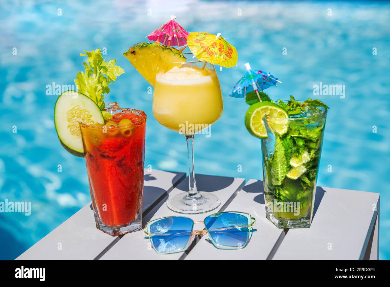 Tropical Drinks, Pina Colada, Mojito, Bloody Mary Key West, Florida