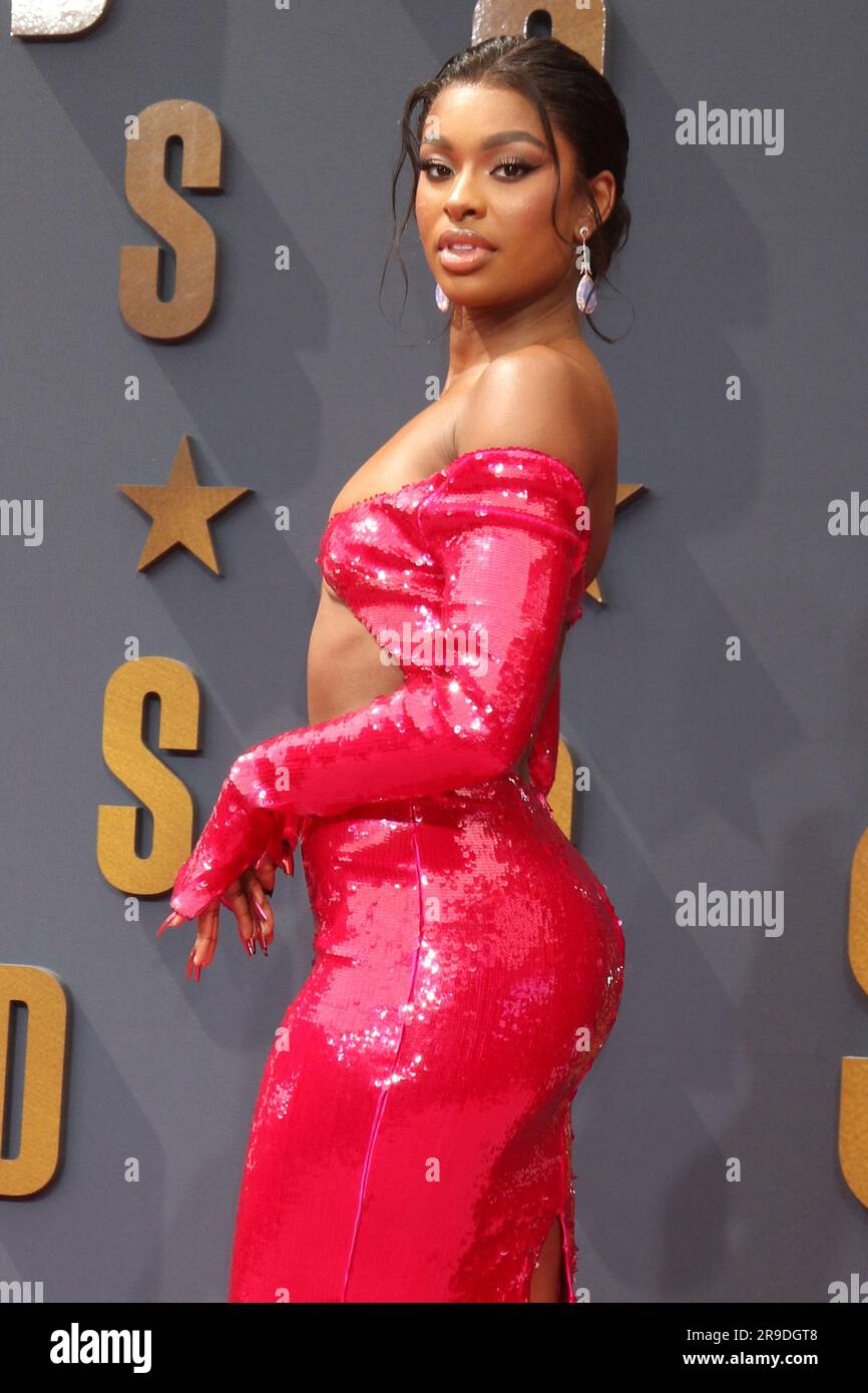 LOS ANGELES JUN 25 Coco Jones at the 2023 BET Awards Arrivals at the