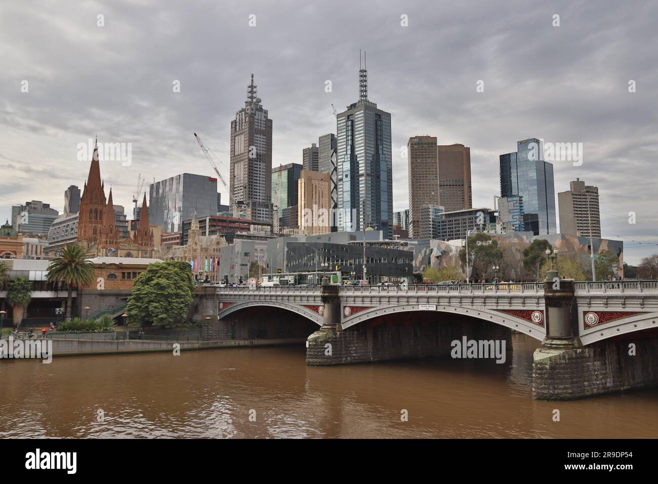 Amazing trip in Australia - Melbourne city Stock Photo