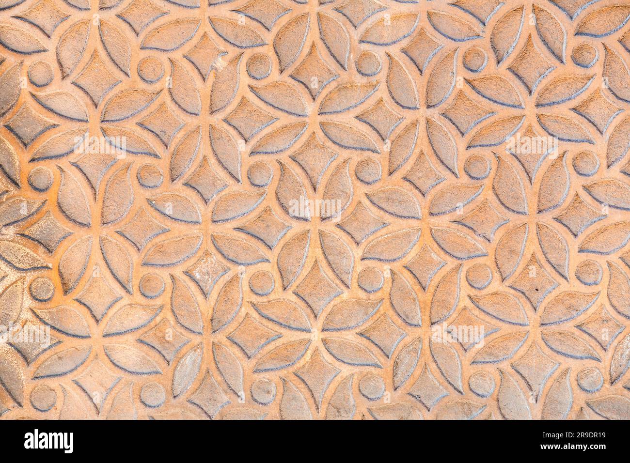 Fragment texture background from a stucco wall covered with traditional