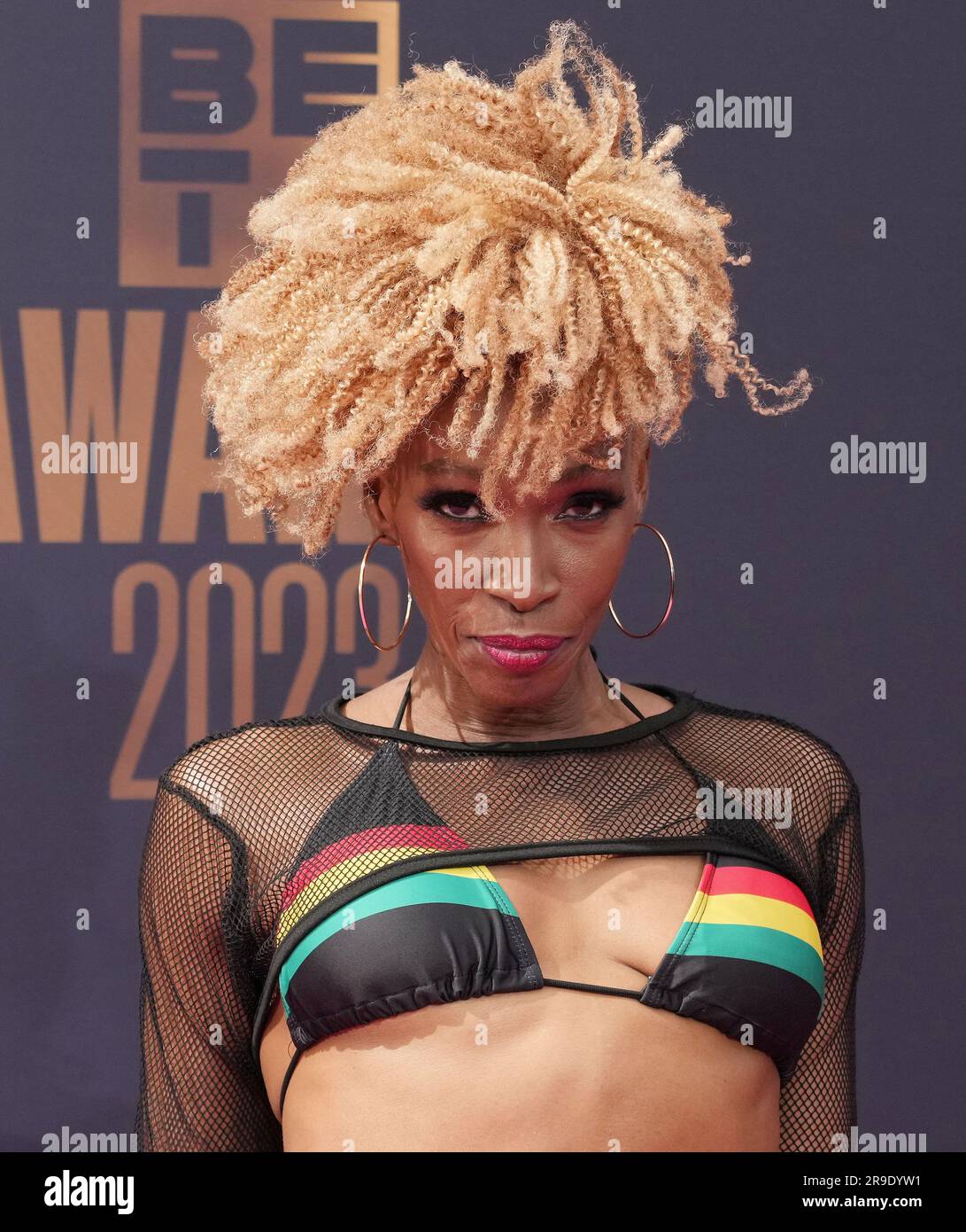 Los Angeles, USA. 25th June, 2023. Patra arrives at the 2023 BET Awards