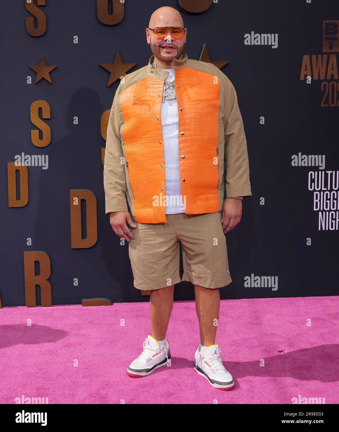 Los Angeles, USA. 25th June, 2023. Fat Joe arrives at the 2023 BET