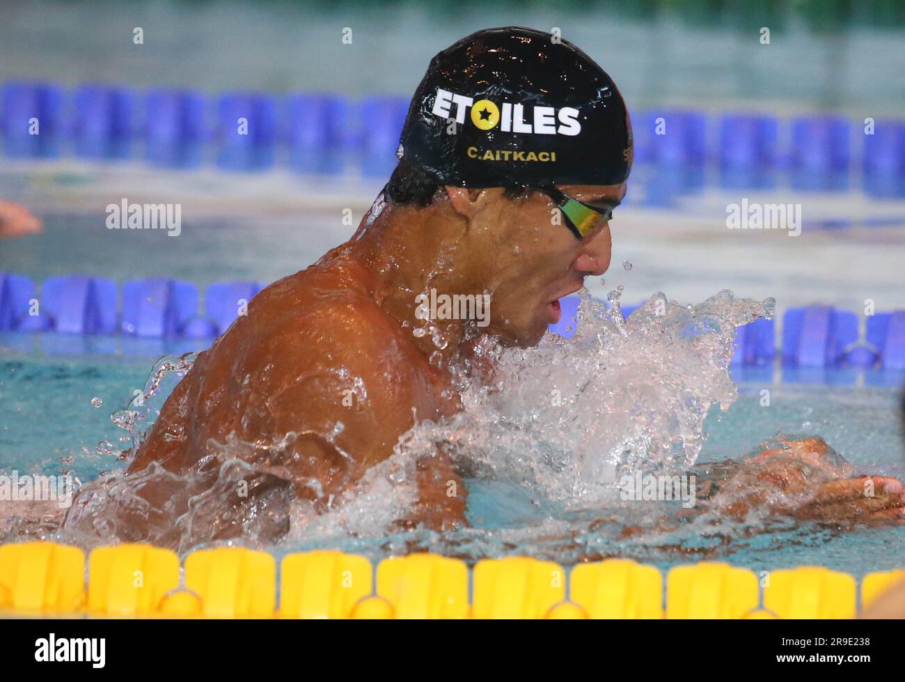 Carl Aitkaci, Men Final 100 M breaststroke during the French Elite
