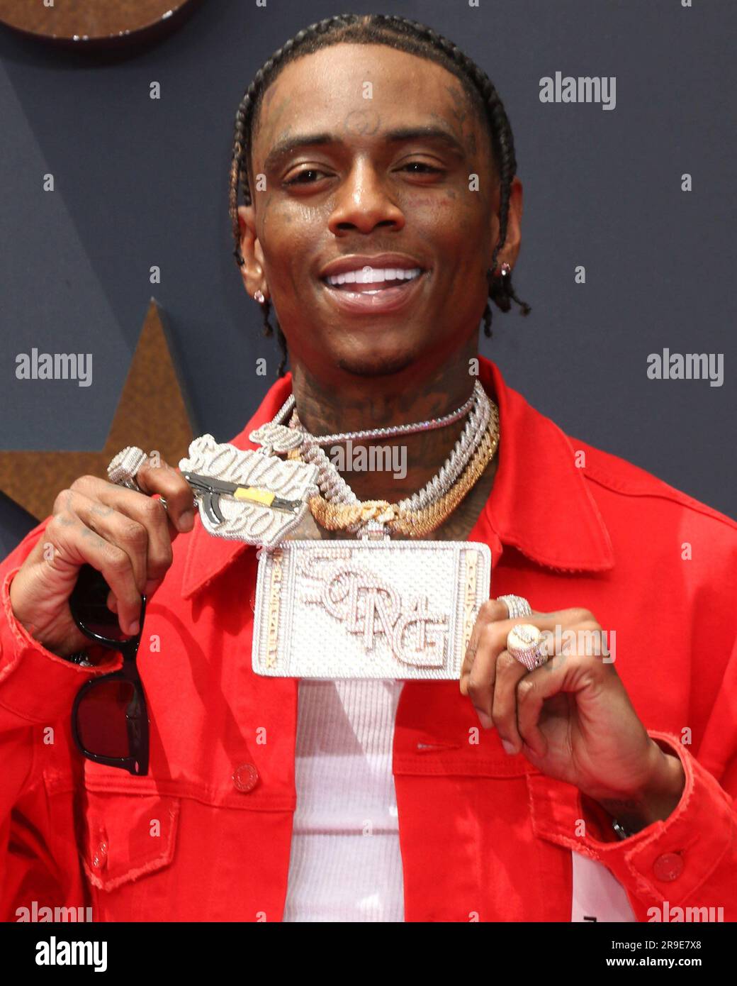 Los Angeles, CA. 25th June, 2023. Soulja Boy at arrivals for BET Awards