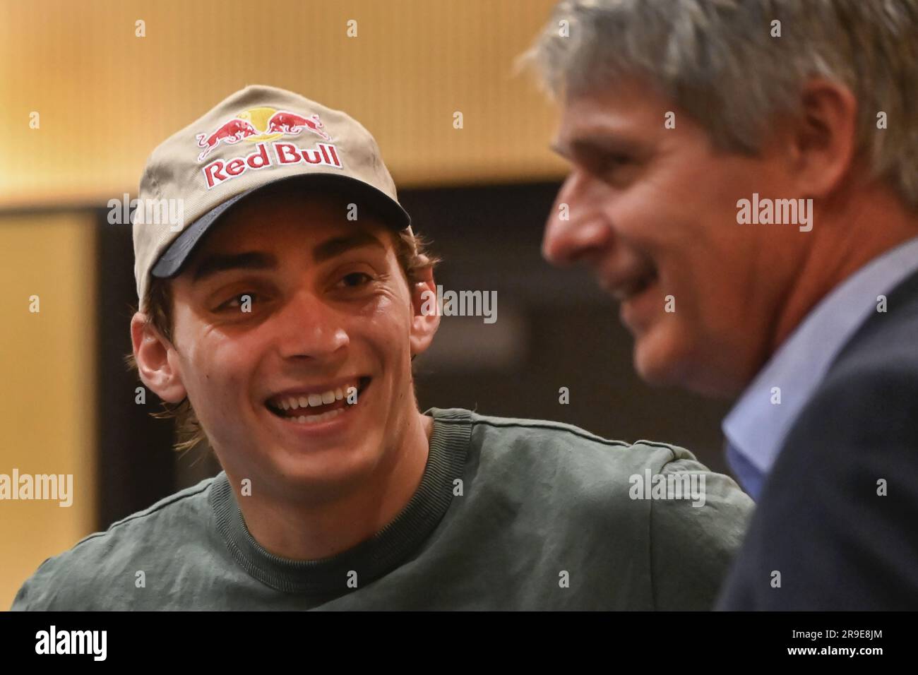 Ostrava, Czech Republic. 26th June, 2023. Athlete Armand Duplantis