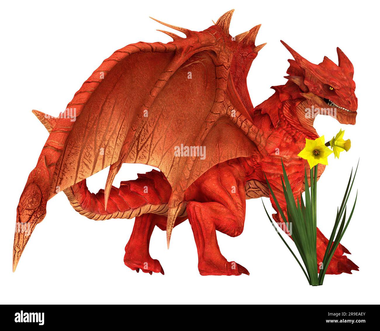 Welsh dragon Cut Out Stock Images & Pictures Alamy