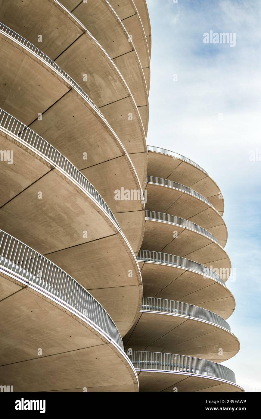Amsterdam, Netherlands RAI Convention Centre car park by Benthem