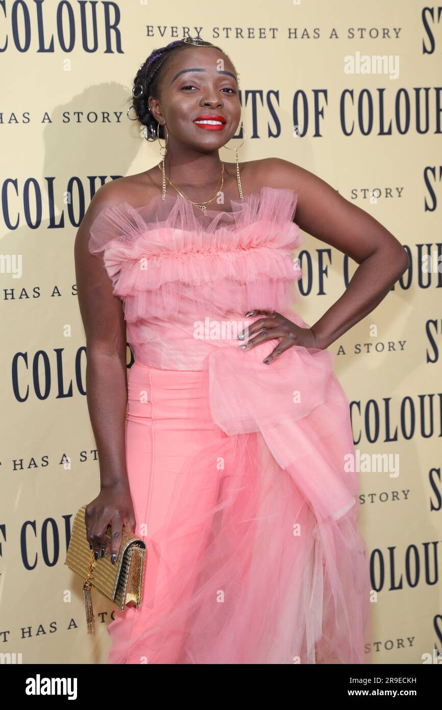 June 26, 2023 SUZAN MUTESI attends the World Premiere of 'Streets of