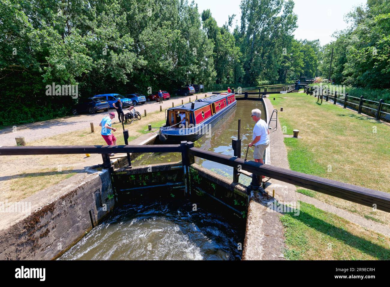 crew-working-lock-mechanism-hi-res-stock-photography-and-images-alamy