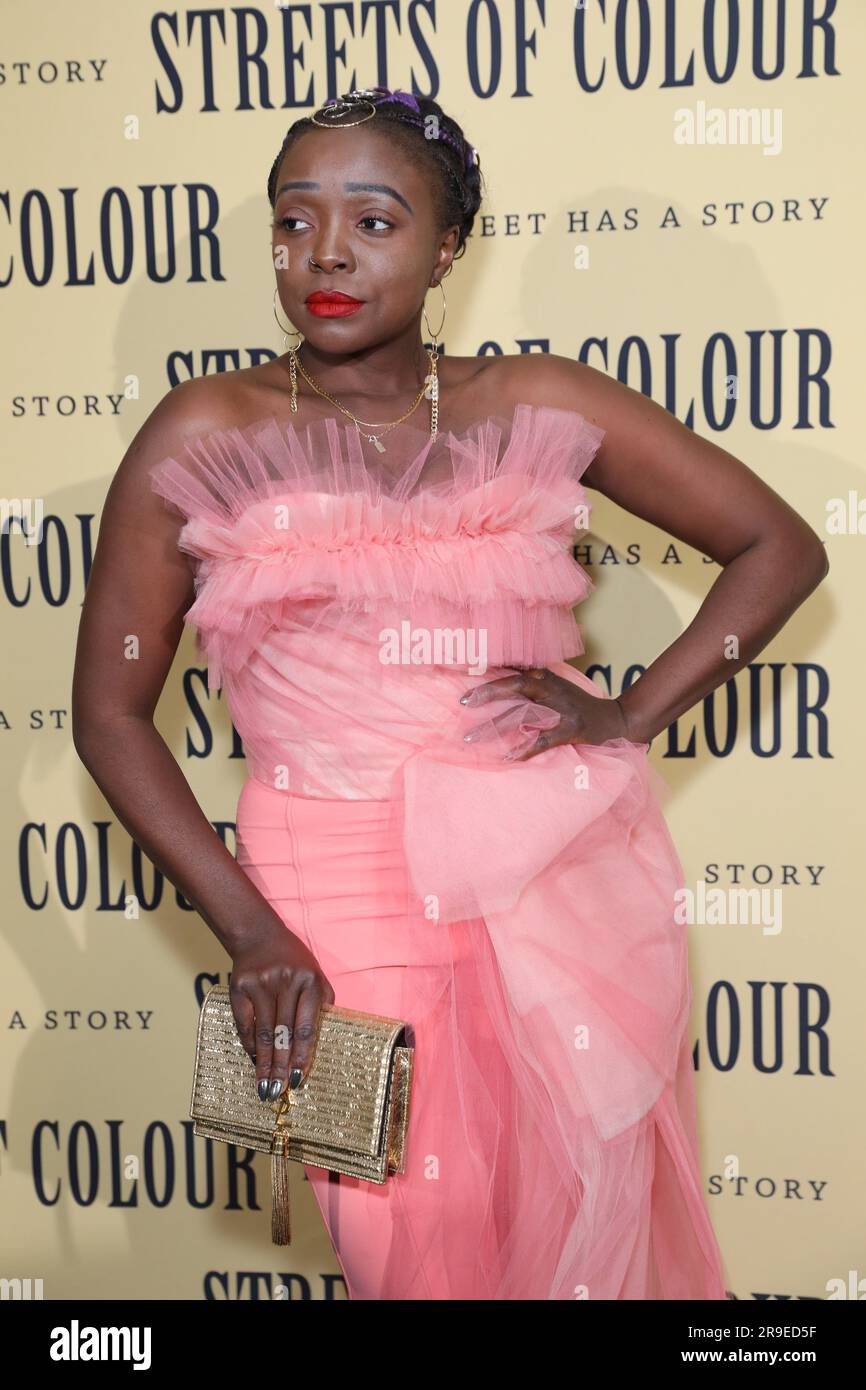 June 26, 2023 SUZAN MUTESI attends the World Premiere of 'Streets of