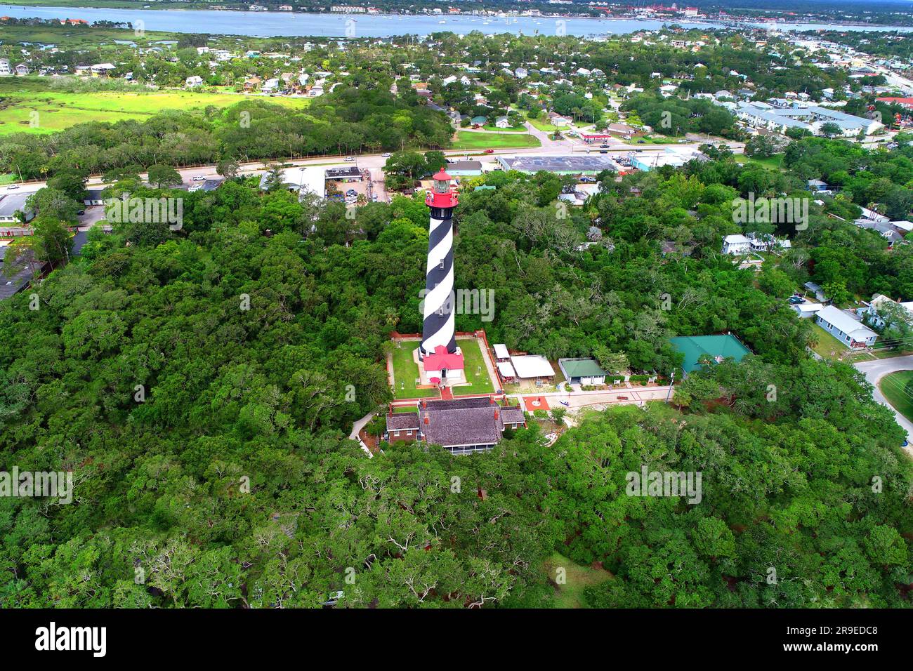 St. Augustine Light Station located in St Augustine Florida USA