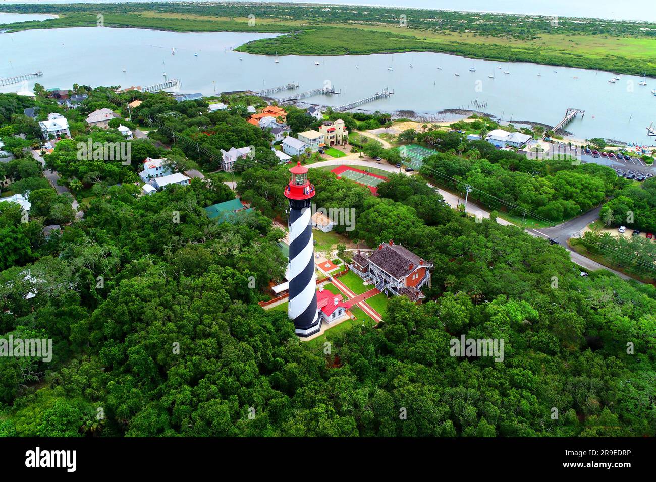 St. Augustine Light Station located in St Augustine Florida USA