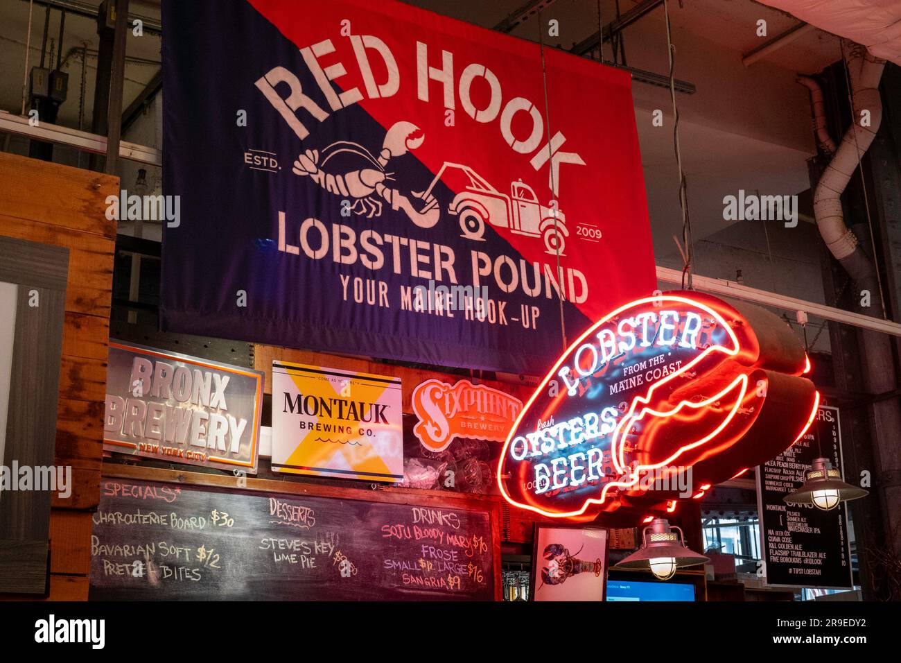Red Hook Lobster Pound  in Brooklyn, NY