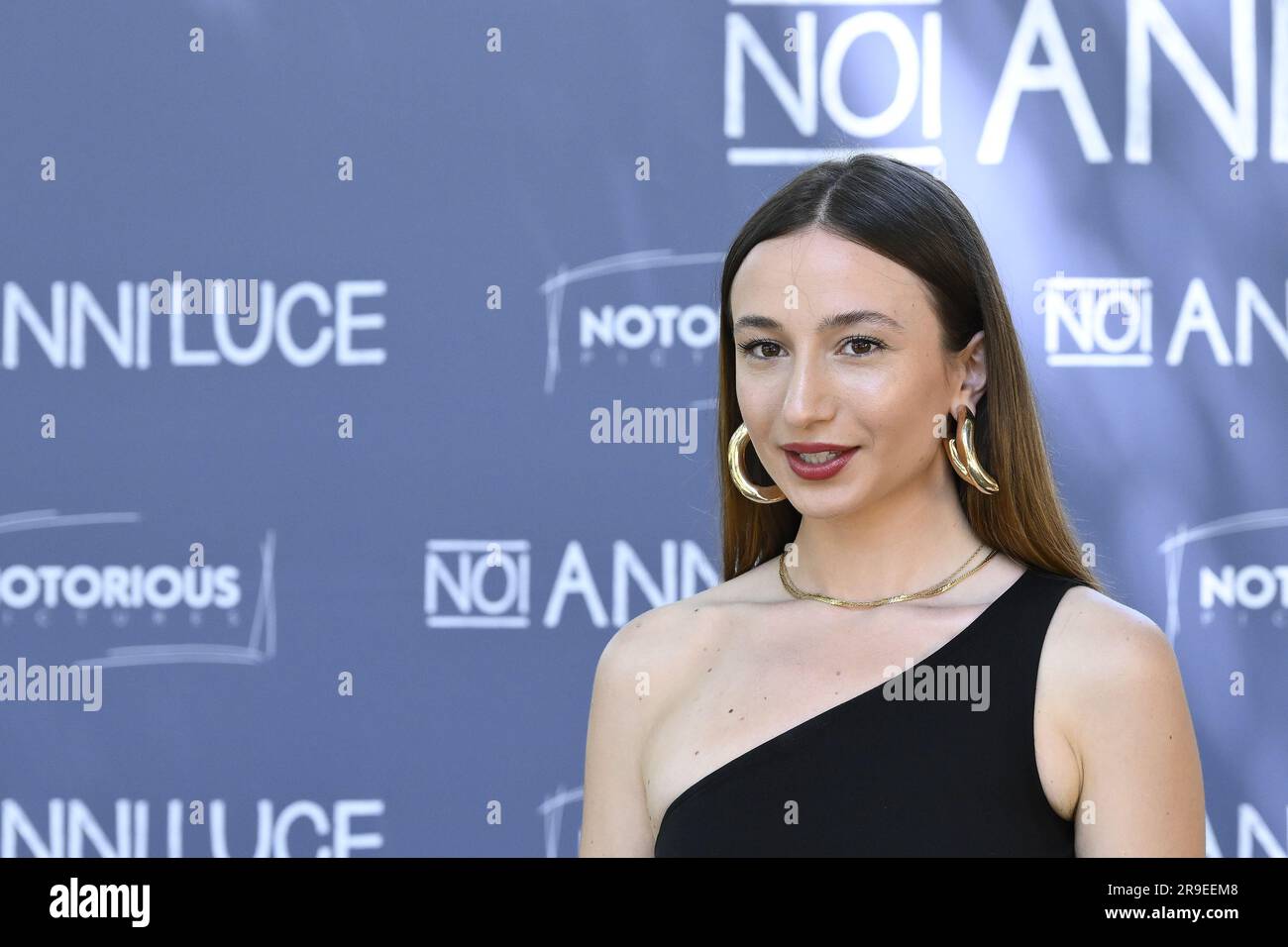 Rome, Italy. 26th June, 2023. Laila Al Habash during the Photocall of the  film Noi Anni