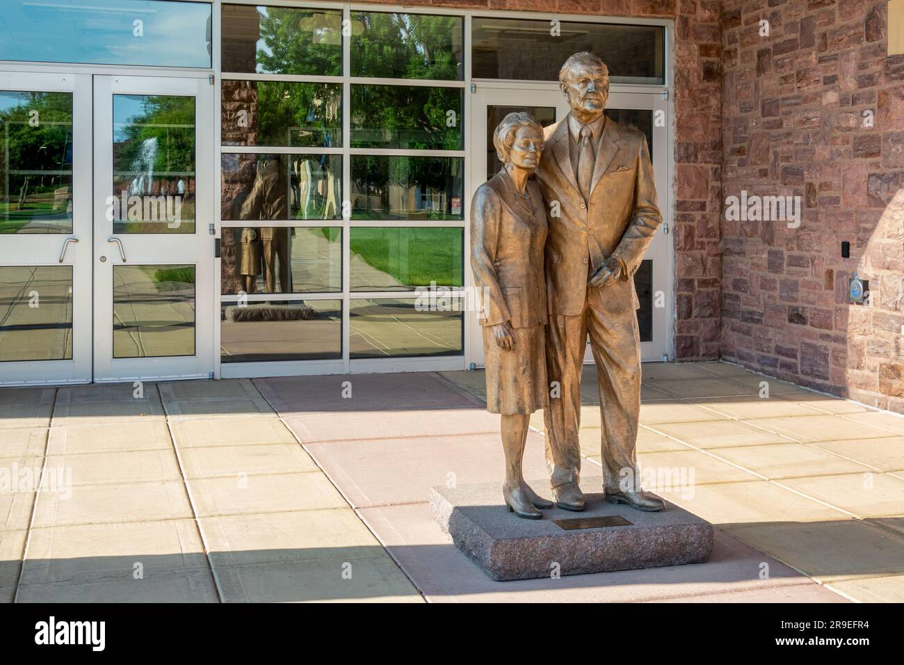 MITCHELL, SD, USA JUNE 23, 2023 and Eleanor McGovern Library