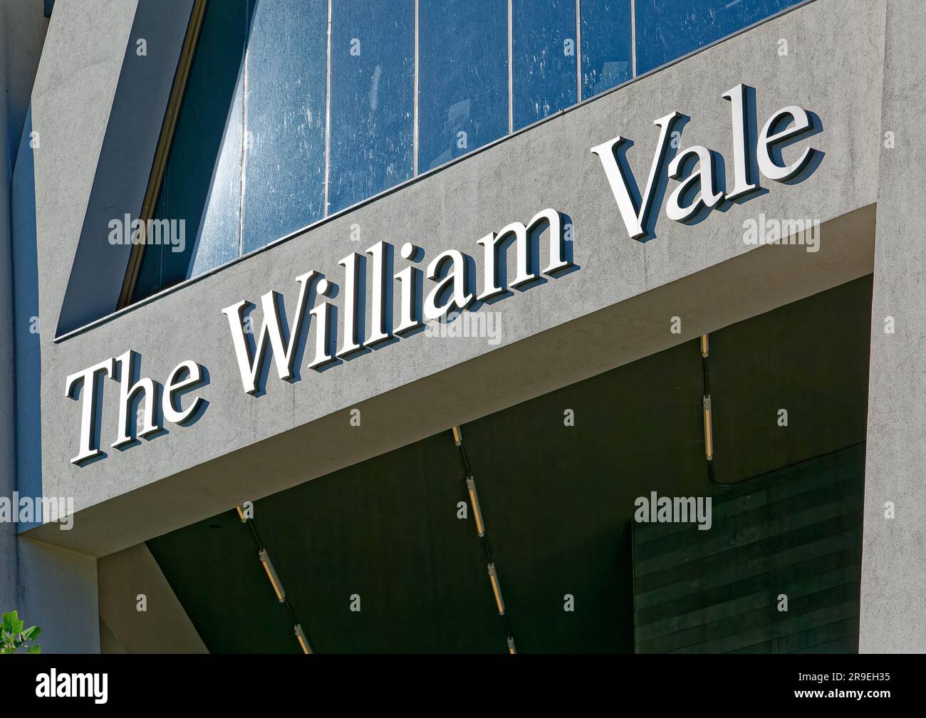 The William Vale hotel rises over trussenclosed office floors, which