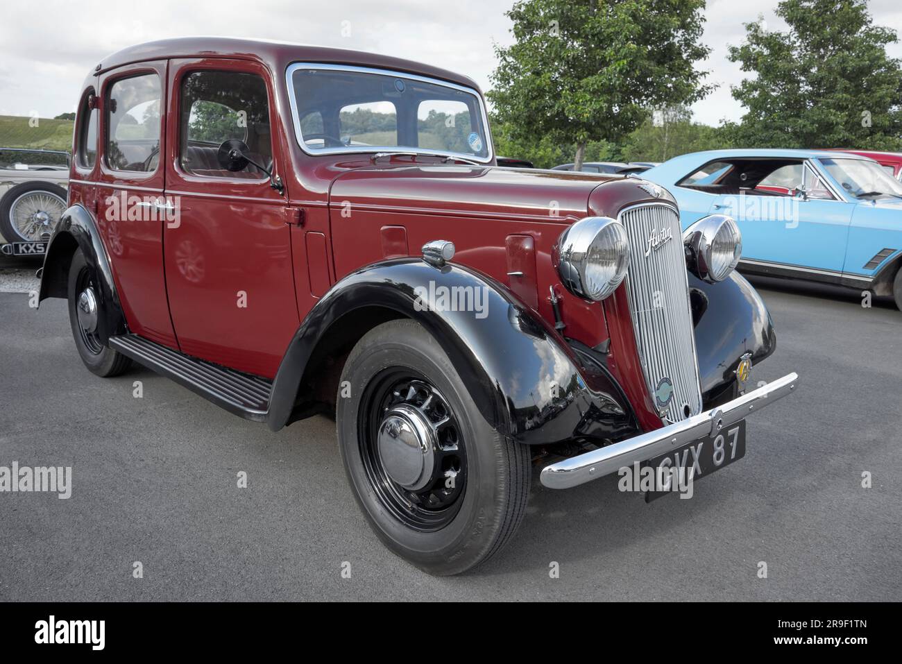 Austin Cambridge 10 Ten HP 1938 vintage English classic car Stock Photo