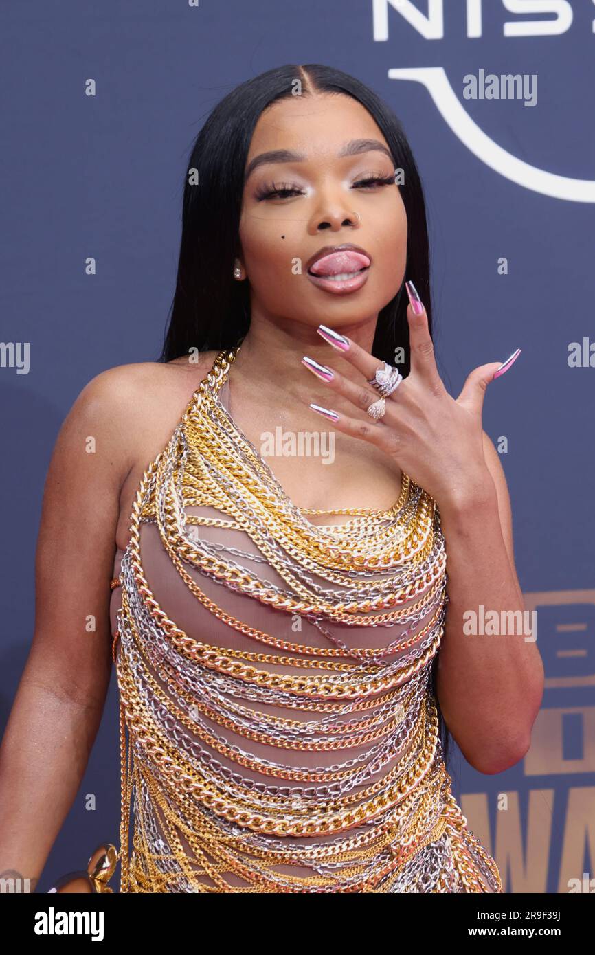 Lola Brooke at the 2023 BET Awards held at the Microsoft Theater on