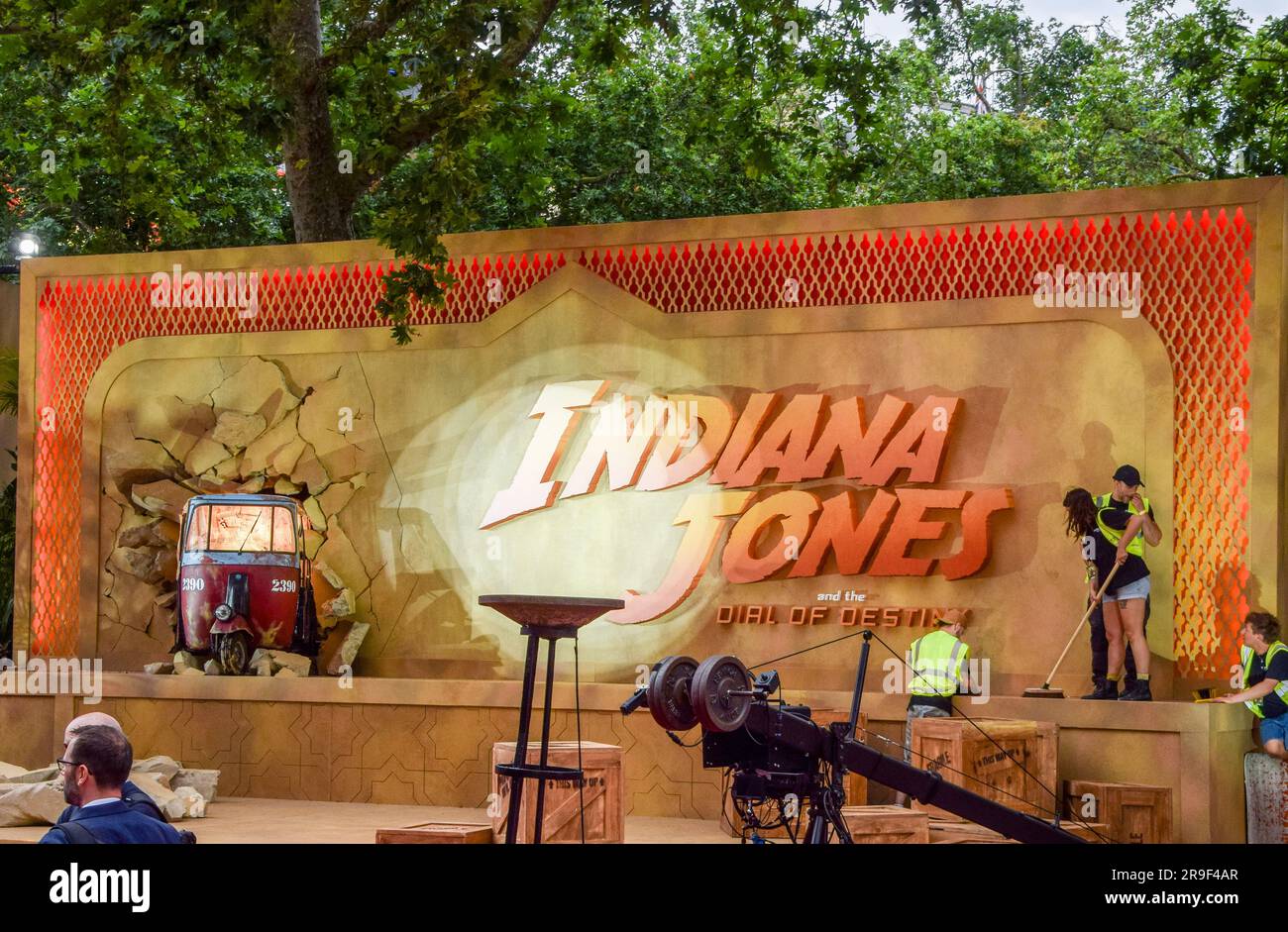 Indiana jones and the dial of destiny premiere hi-res stock photography ...
