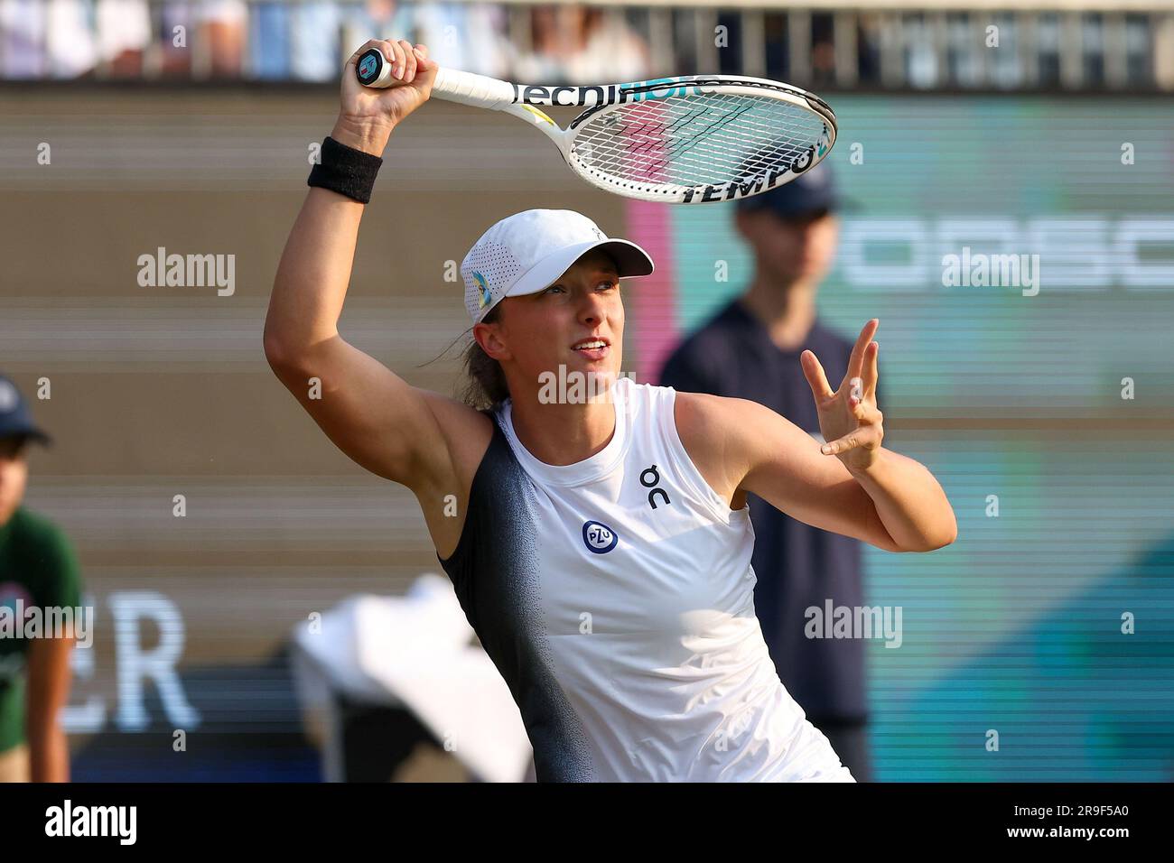 Bad Homburg, Germany. 26th June, 2023. Tennis WTA Tour, Singles, Women, 1st Round Swiatek (POL) - Maria (GER)