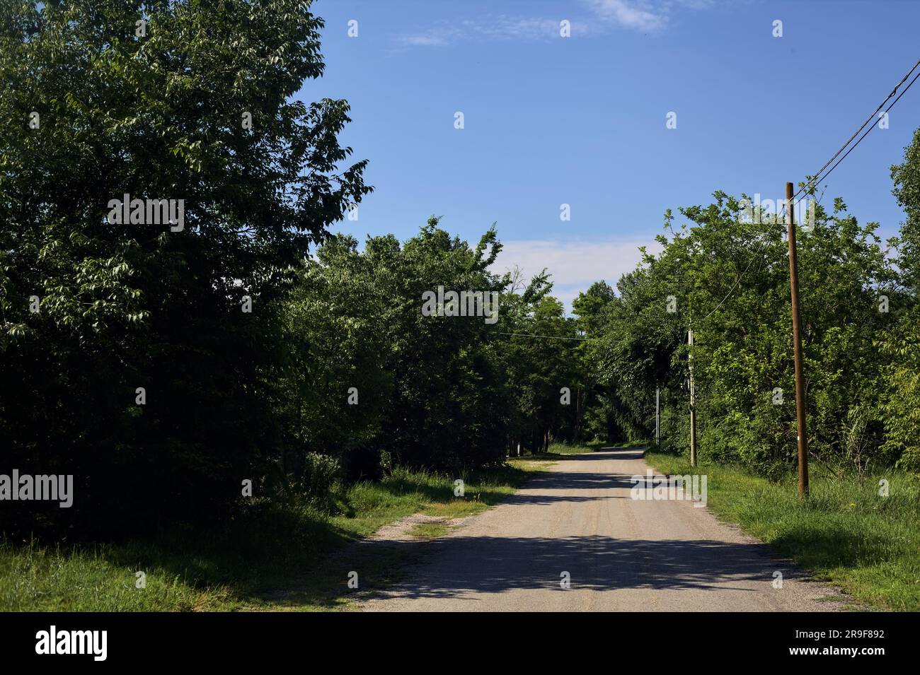 Country road small landscapes hi-res stock photography and images - Alamy