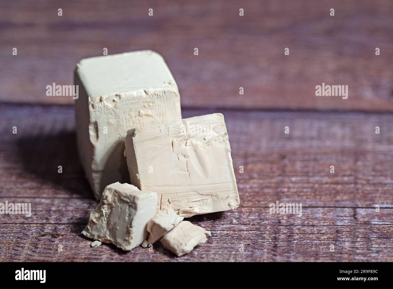 Baker's yeast in a closeup Stock Photo Alamy