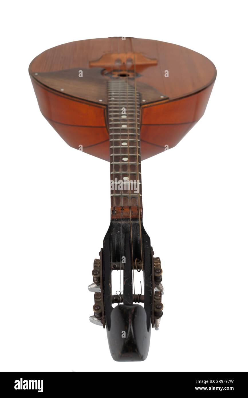 Ukrainian domra. Longnecked folk string instrument of the lute family