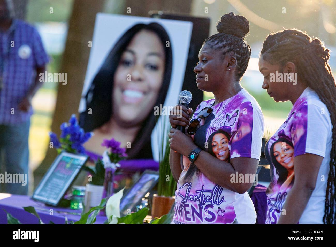 FILE Pamela Dias, second from right, remembers her daughter, Ajike