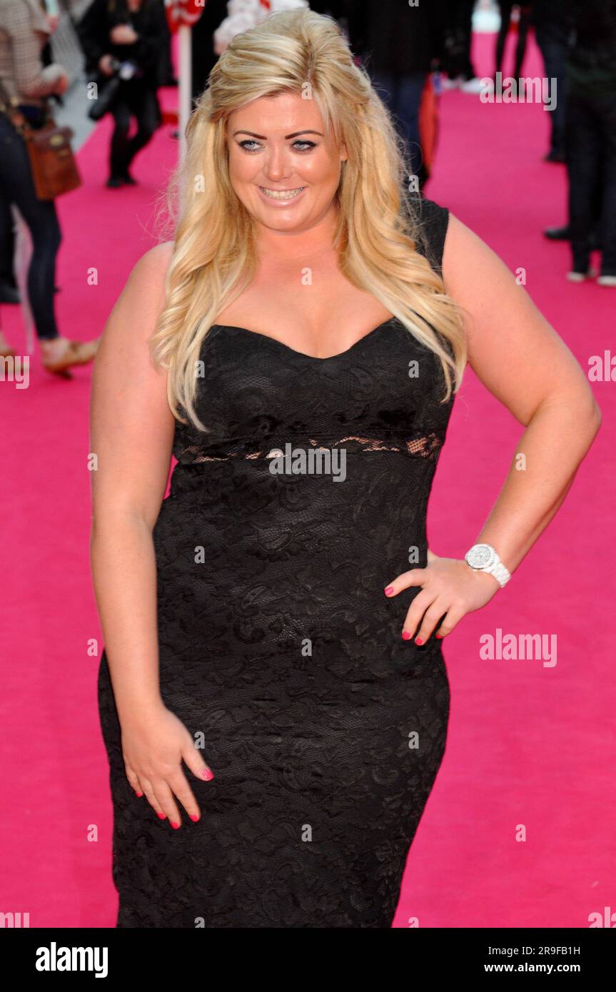 Gemma Collins, European Premiere of Katy Perry Part of Me 3D, Empire  Leicester Square, London, UK Stock Photo - Alamy, image size:863x1390