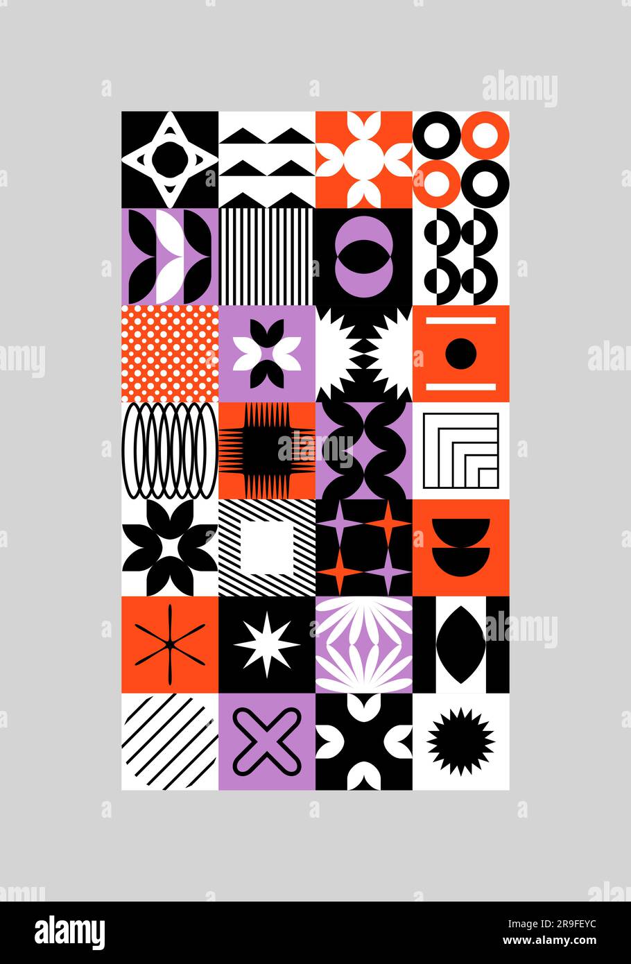 Patchwork Line Vector Modern art and architecture lines shapes curves Stock Vector Images - Alamy