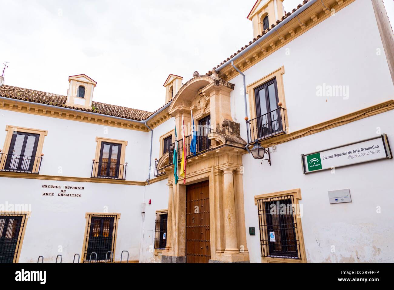 Cordoba, Spain - February 25, 2022: Exterior view of Miguel Salcedo ...