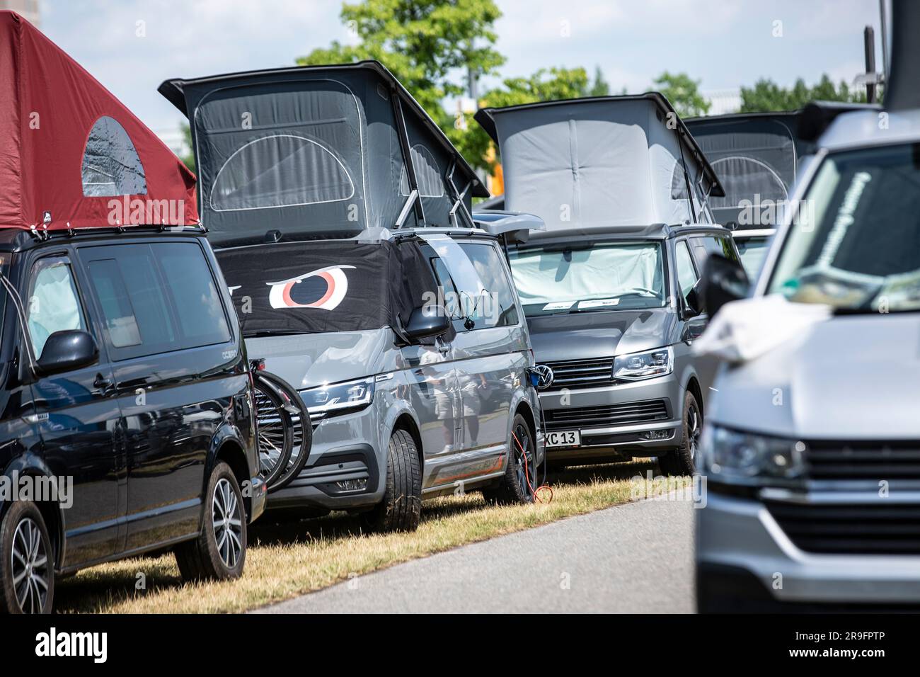 VW Bus Festival 2023 in Hannover Stock Photo - Alamy