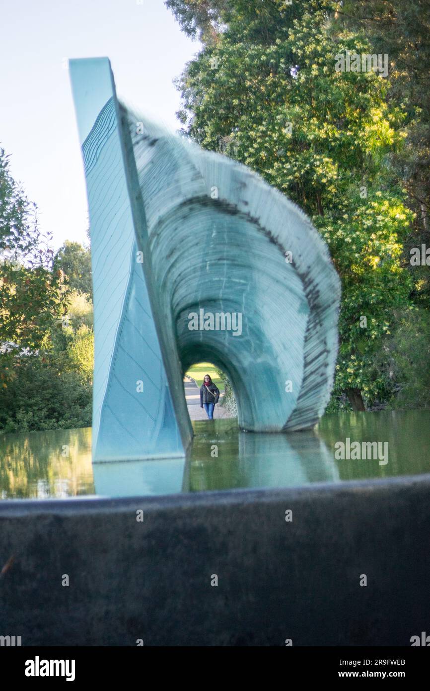 Statue in the Adelaide park Stock Photo Alamy