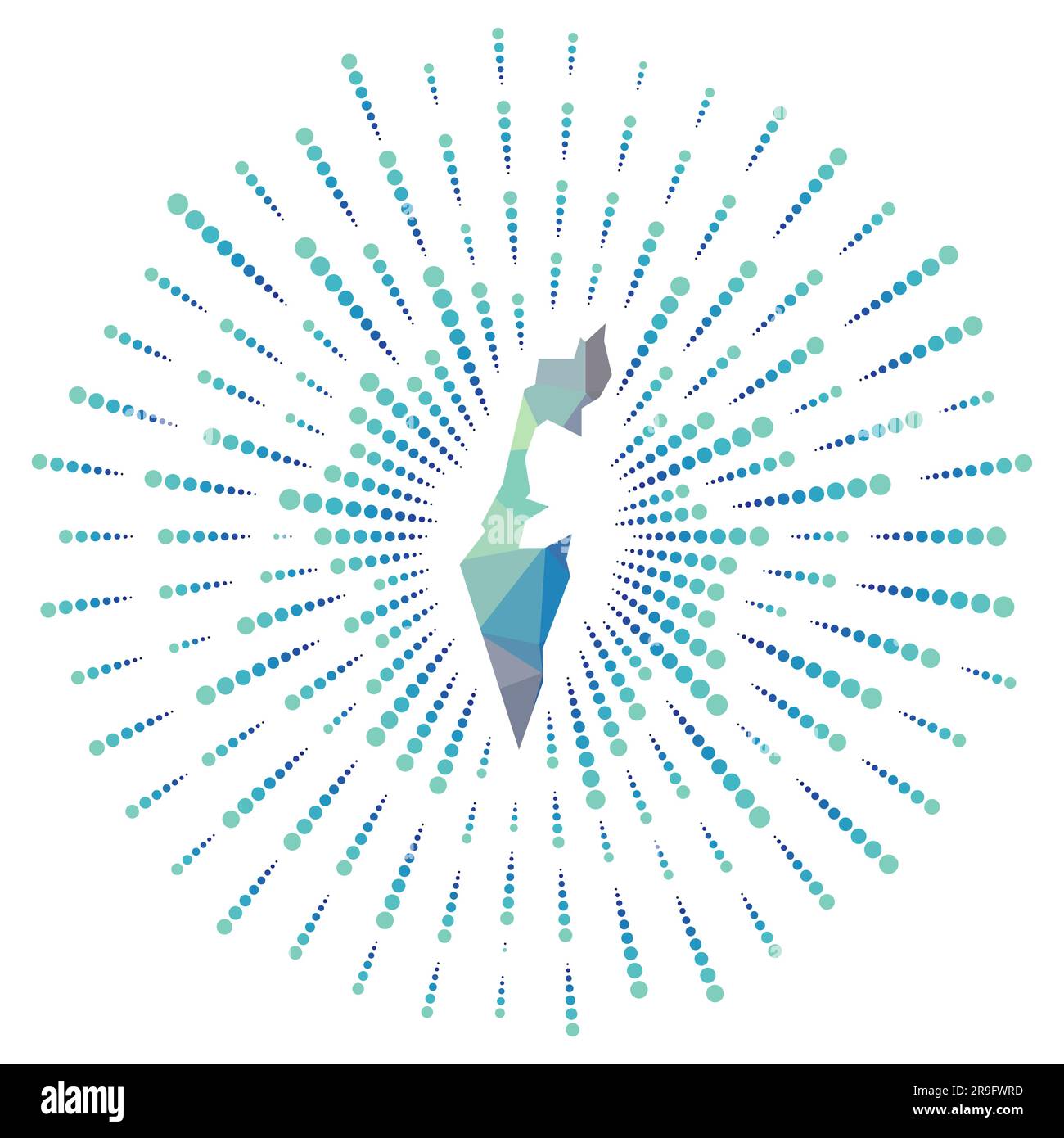 Digital map of jerusalem hi-res stock photography and images - Alamy