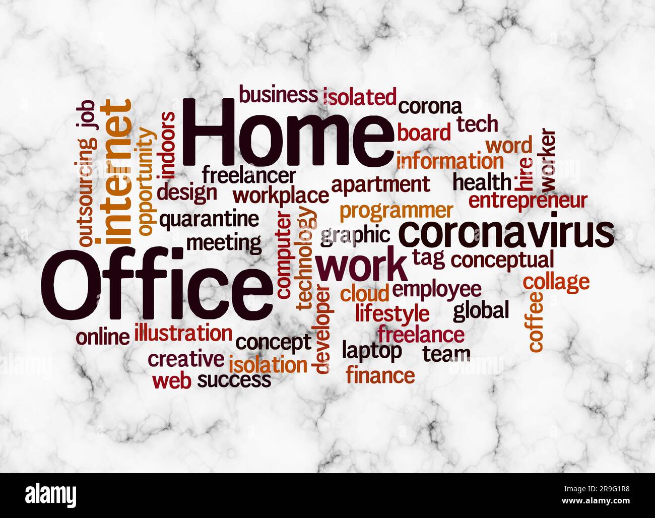 Freelancer word cloud concept hi-res stock photography and images - Alamy