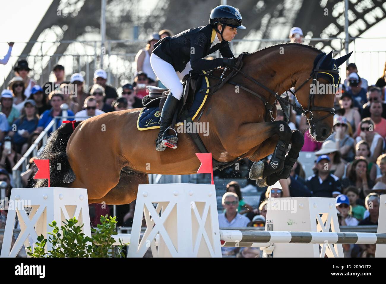 Edwina TOPS-ALEXANDER of Australia riding Corelli de Mies during the ...