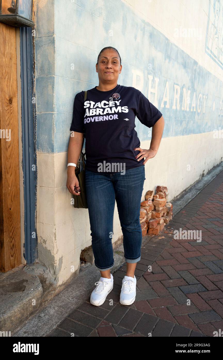 Dallas, Georgia, USA. 23rd Oct, 2022. Cynthia Policard is a strong ...