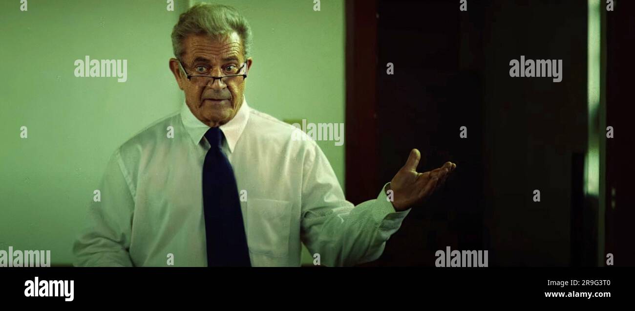 CONFIDENTIAL INFORMANT, Mel Gibson, 2023. © Lionsgate /Courtesy Everett